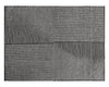 SERENE HAND-WOVEN RUG - BLACK / WHITE- 9' X 12'