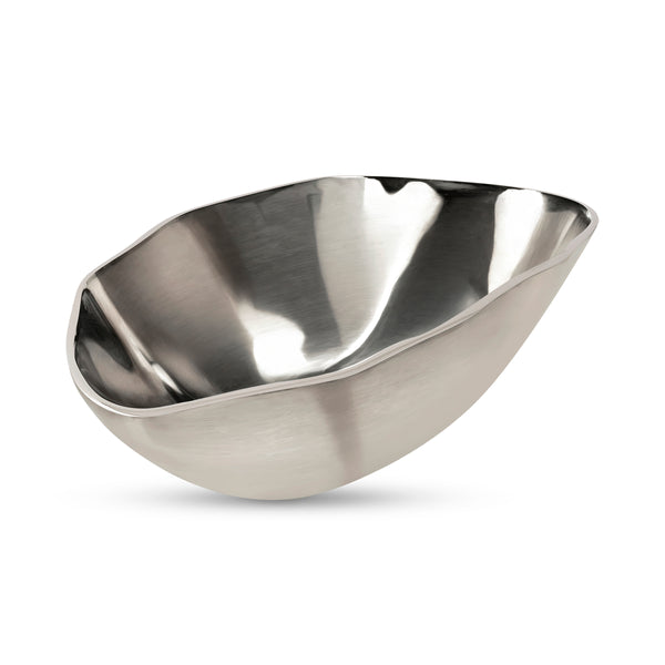Moe's Forde Decorative Bowl in Silver