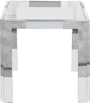 Alberto End Table In Chrome