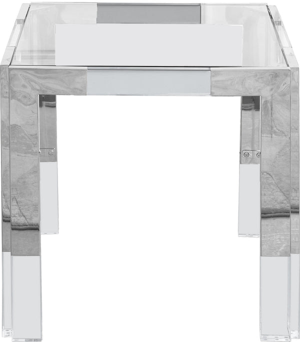 Alberto End Table In Chrome