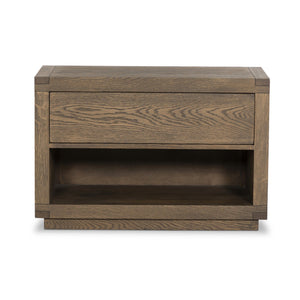 Warby Nightstand - Worn Oak Veneer