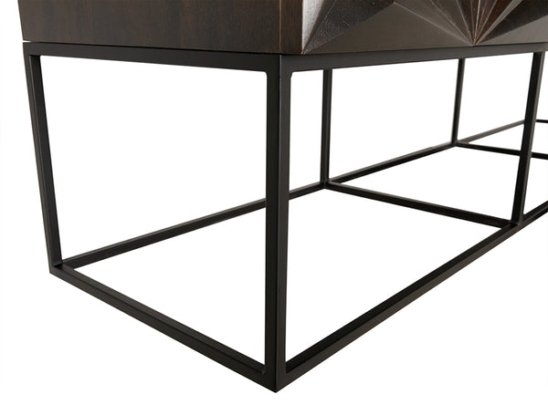 Zurich Console in Ebony, XL