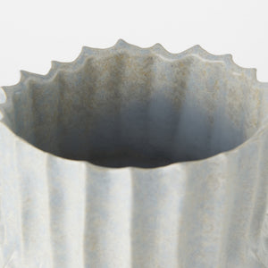 Cardon 14.4H Gray Ceramic Vase