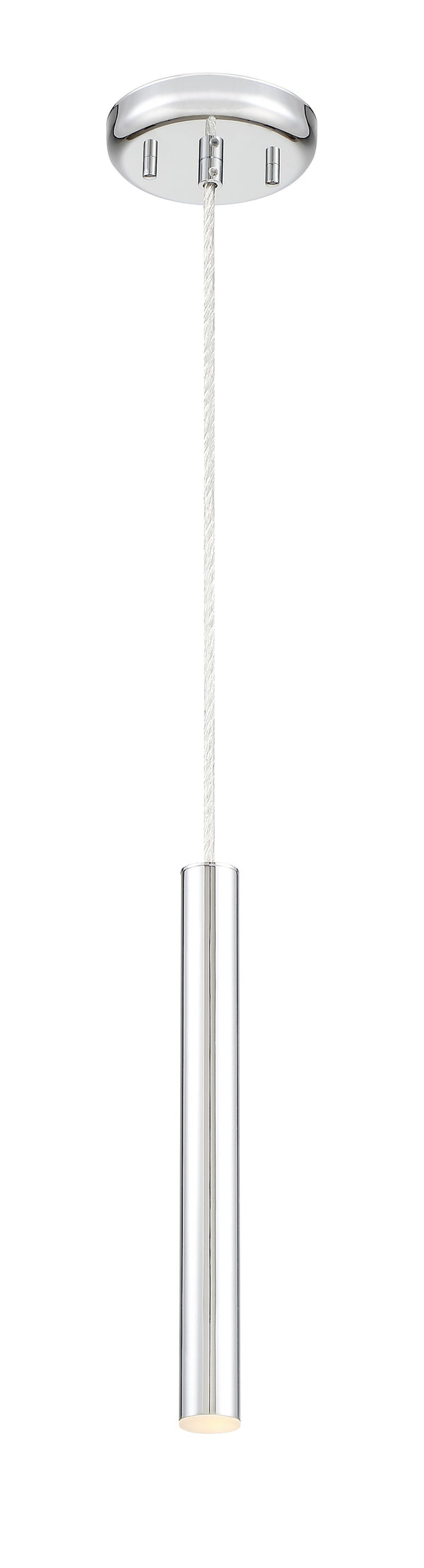 Forest 1 Light Mini Pendant in Chrome Finish