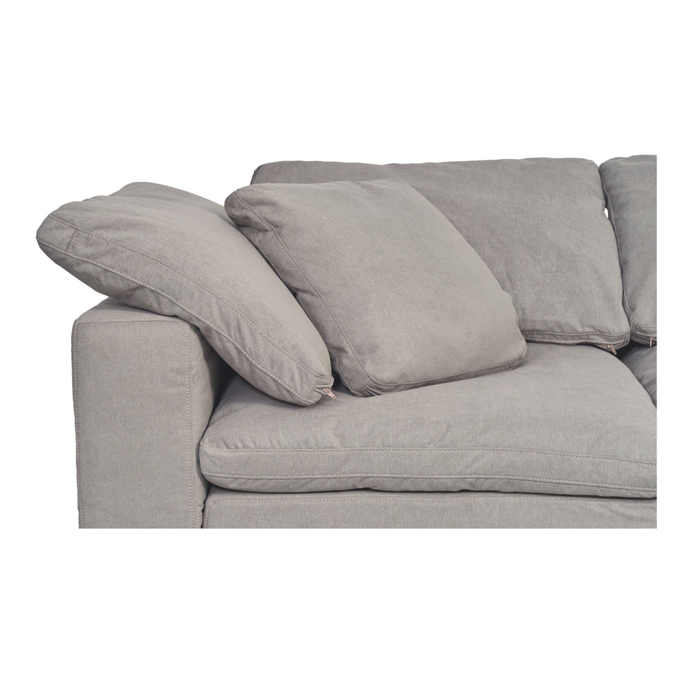 Terra Modular Sofa in Light Grey with Performance Fabric