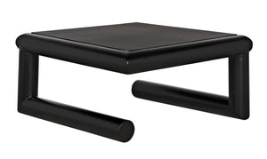 Emerson Industrial Steel Coffee Table in Matte Black