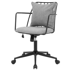 Edison Fabric Office Chair In Strata Gray