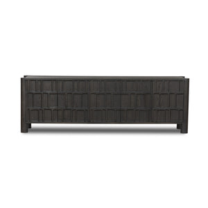 Ezri Media Console - Black Oak