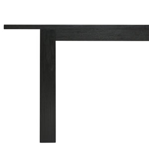Bedford KD Butterfly Dining Table w/ 20" Ext., Brushed Black 