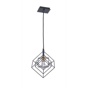 Artistry AC11117  Pendant in Matte Black & Harvest Brass