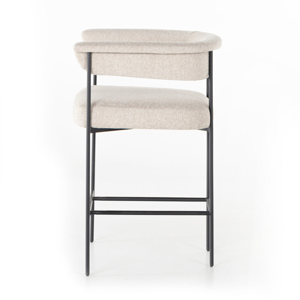 Carrie Stool In Light Camel In Counter