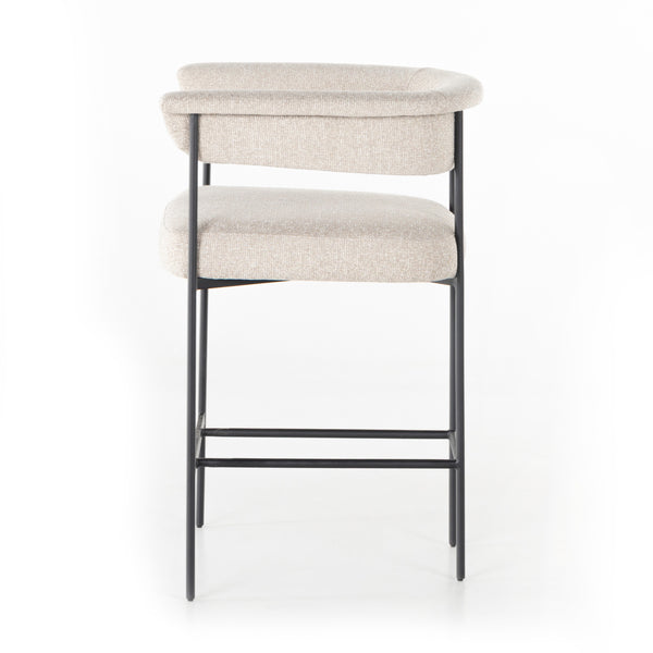 Carrie Stool In Light Camel In Counter