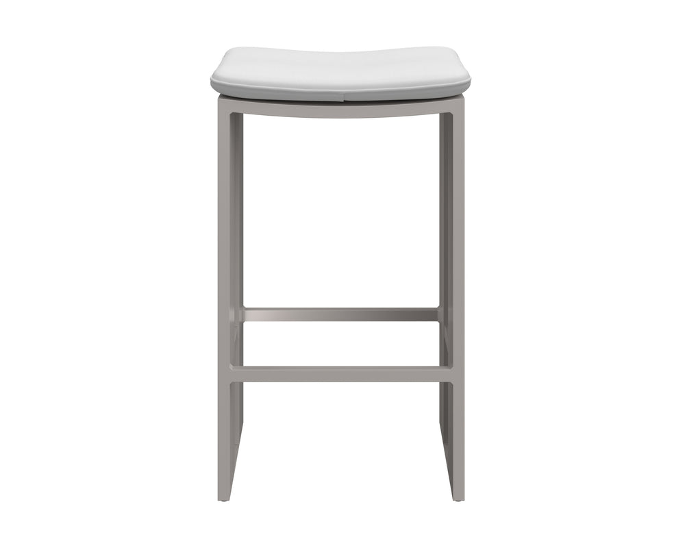 VERIN BARSTOOL - GREIGE - STINSON WHITE