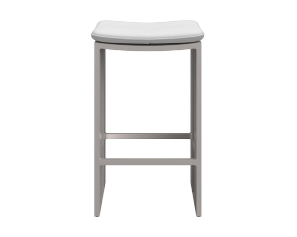 VERIN BARSTOOL - GREIGE - STINSON WHITE