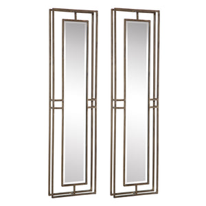 Rutledge Gold Mirrors, S/2