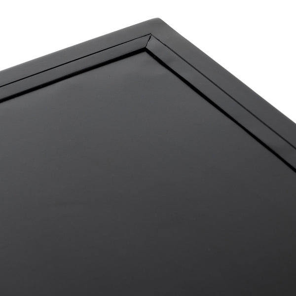 Belmont Large Storage Nightstand In Black