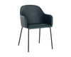 HENSLEY DINING ARMCHAIR - DARK TEAL