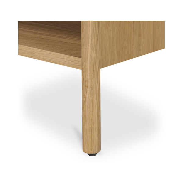 Moe's Billy Nightstand in Natural Finish