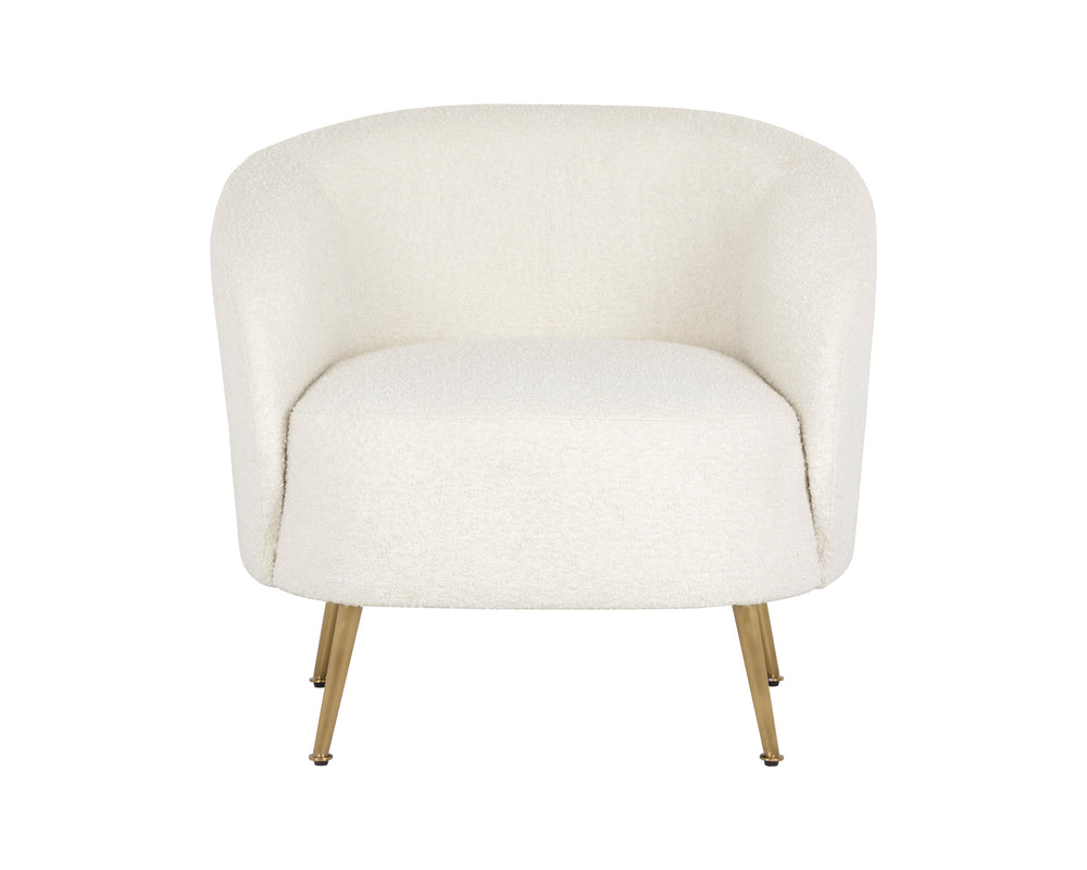 CLEA LOUNGE CHAIR - ALTRO WHITE