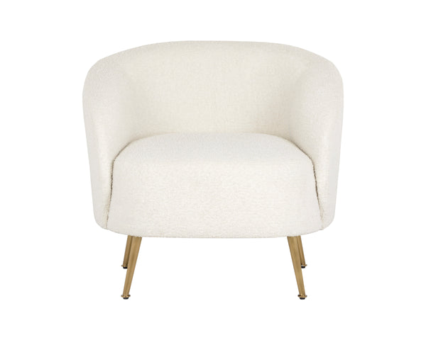CLEA LOUNGE CHAIR - ALTRO WHITE
