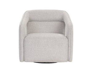 Kendrick Swivel Lounge Chair - Belfast Heather Grey