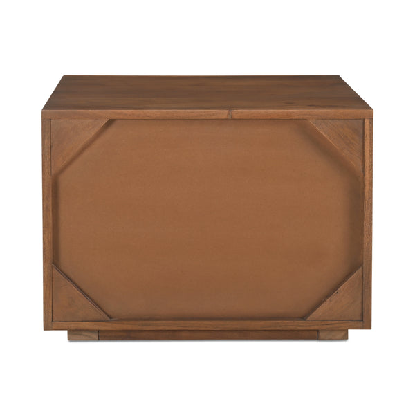 Moe's Watson Nightstand with Live-Edge Acacia