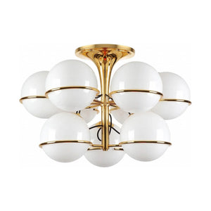Marguerite 2-Tier Flush Mount - Gold