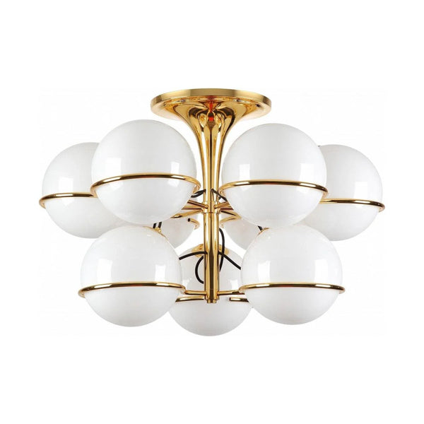 Marguerite 2-Tier Flush Mount - Gold
