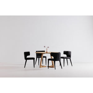 Moe's Godenza Round Dining Table in Natural Oak