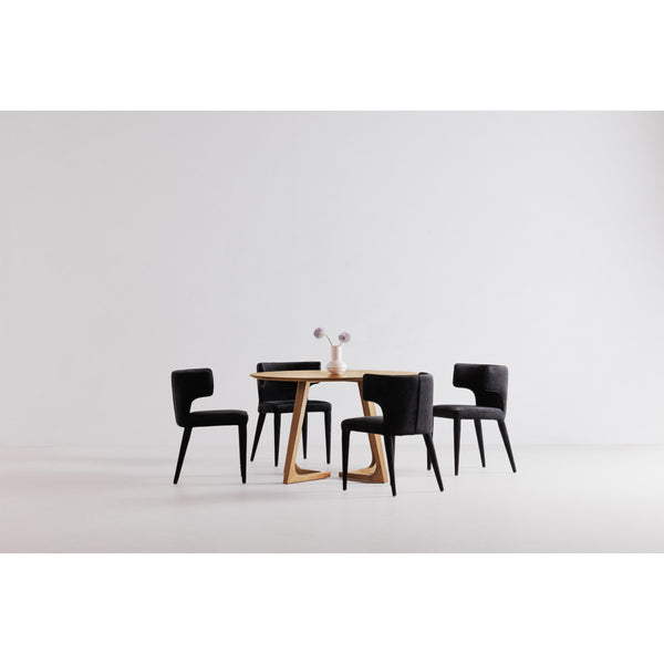 Moe's Godenza Round Dining Table in Natural Oak