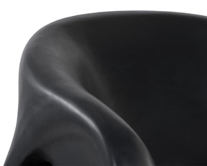 ORSON LOUNGE CHAIR - BLACK