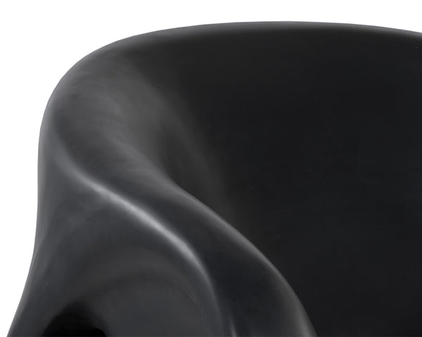 ORSON LOUNGE CHAIR - BLACK