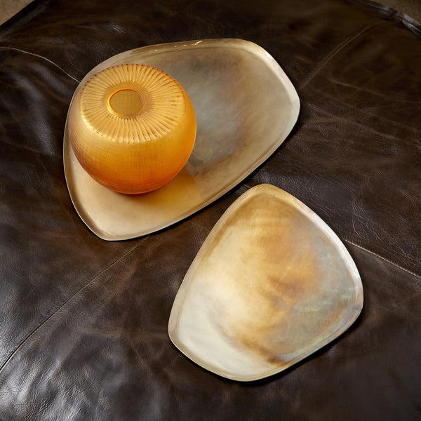 Sun Flower Vase in Amber