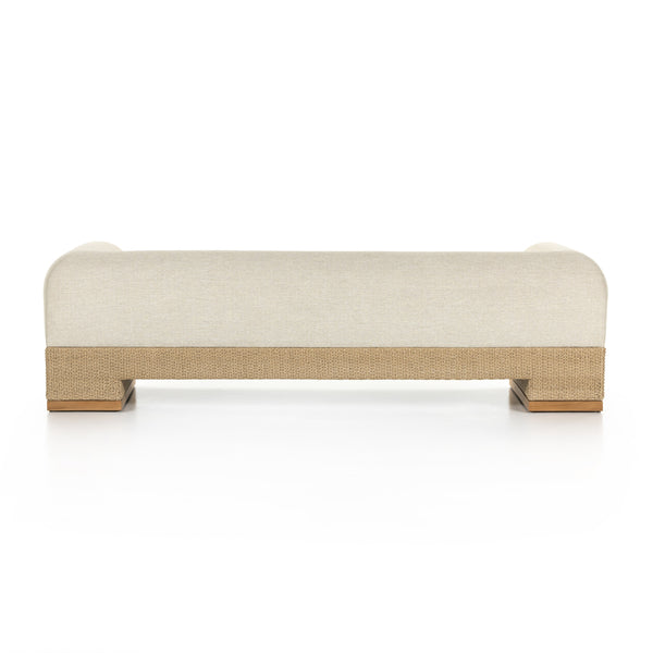 Joss Outdoor Sofa In 106" In Natural Teak