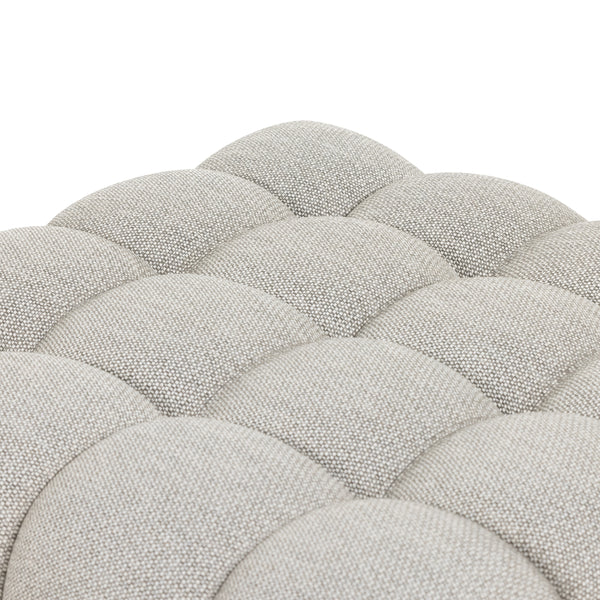 Roma Outdoor Ottoman Piece In Faye Ash