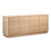 Round Off Sideboard in Natural Oak Finish