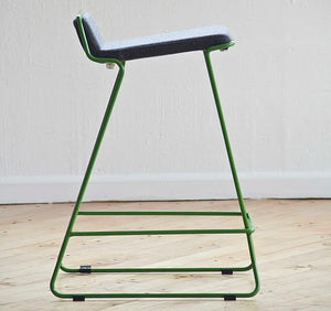 bleeker counter stool in wool