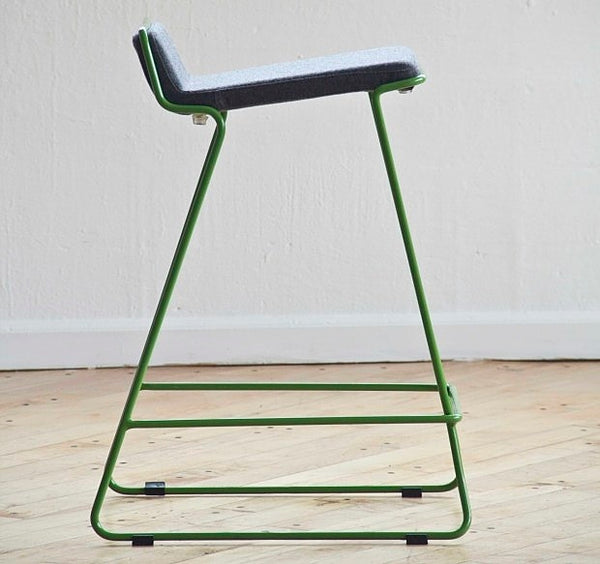 bleeker counter stool in wool