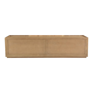 Plank Media Cabinet in Natural Oak