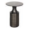 Moe's Rassa Accent Table in Polished Zinc
