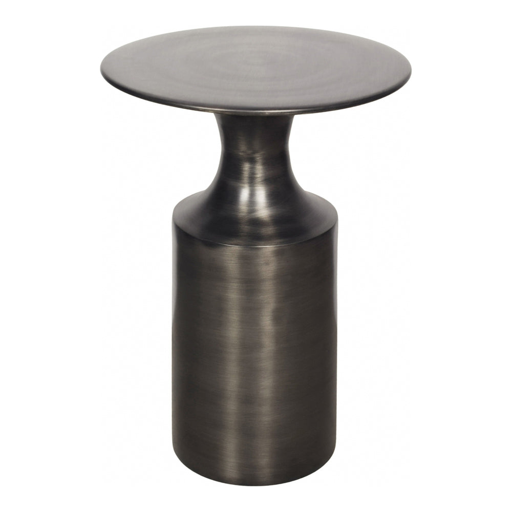 Moe's Rassa Accent Table in Polished Zinc