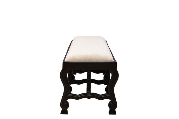 Black Romeo Bench