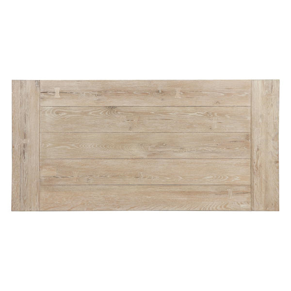 Troy Solid Wood Rectangle Coffee Table - Aged Cream