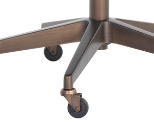 STINSON OFFICE CHAIR - BRAVO COGNAC