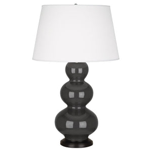 Ash Triple Gourd Table Lamp