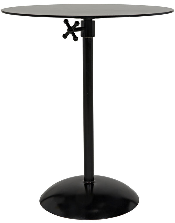 Felix Side Table, Black Steel