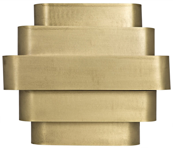 Baas Sconce, Metal with Brass Finish