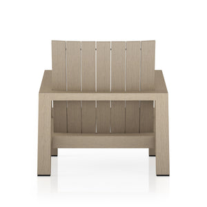 Dorsey Outdoor Chair In Washed Brown