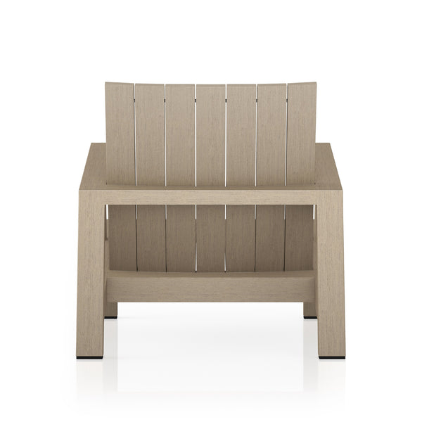 Dorsey Outdoor Chair In Washed Brown