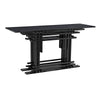 Loyd Mahogany Console in Hand-Rubbed Black Finish